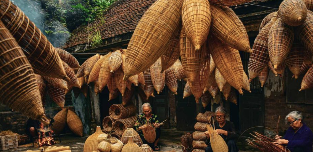 Làng nghề đan đó